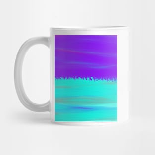 "Horizon" - Digital Psychedelic Design Mug